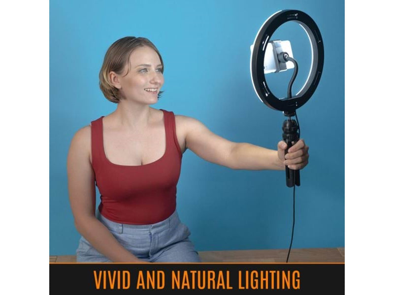 Streamplify Ring Light 10 - 25.4cm - Black