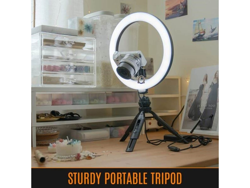 Streamplify Ring Light 10 - 25.4cm - Black