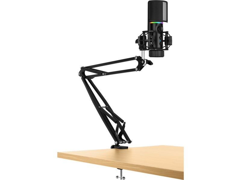 Streamplify RGB Microphone - w/ mic-arm - Black
