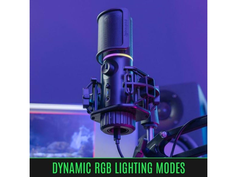 Streamplify RGB Microphone - w/ mic-arm - Black