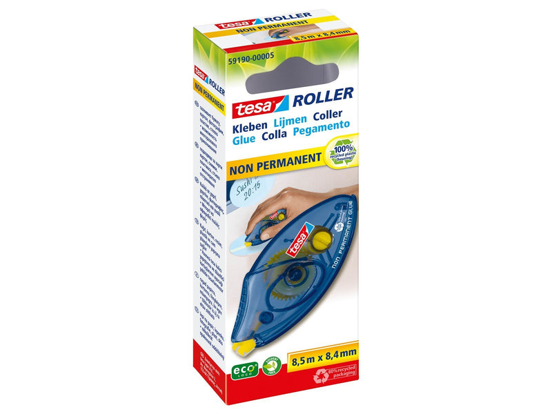 tesa Glue Roller ecoLogo 8.5m x 8.4mm