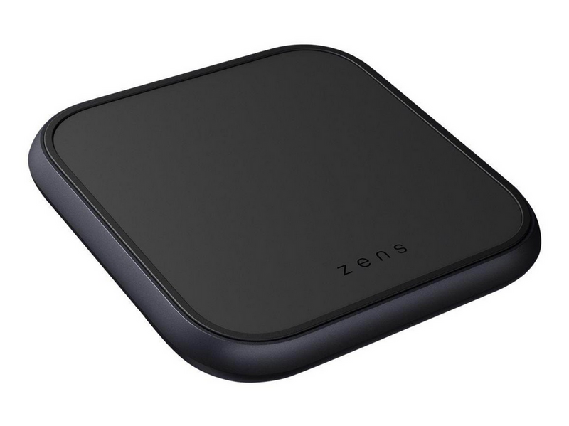 ZENS Aluminium Single Wireless Charger with 18W USB PD