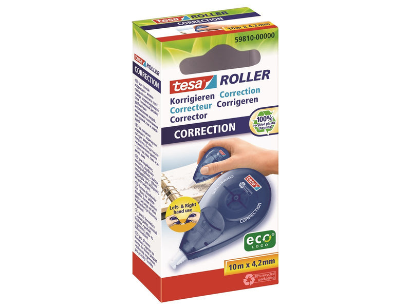tesa Correction Tape Roller ecoLogo 10m x 4.2mm