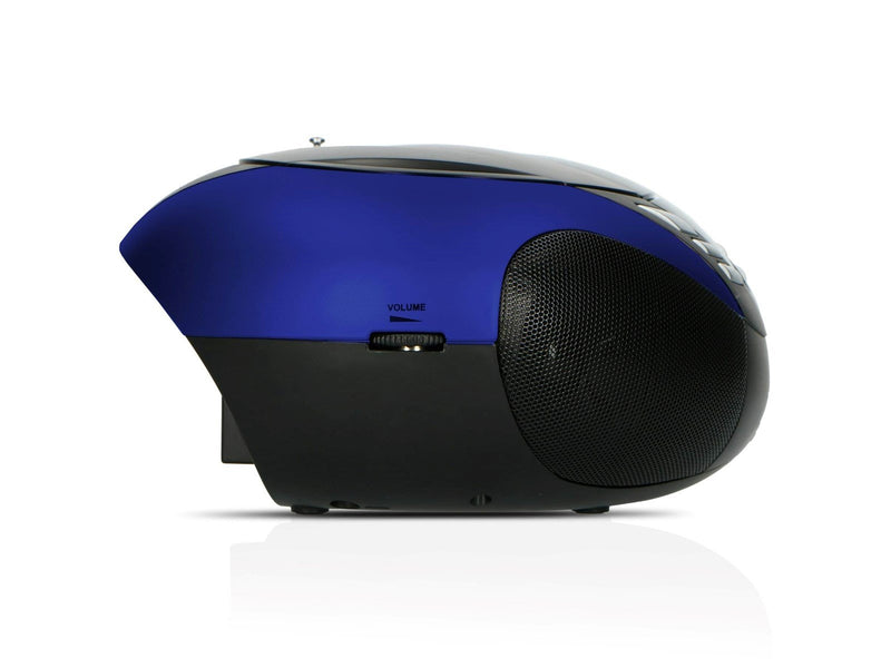 Lenco SCD-37 USB - Portable FM Radio CD and USB player - Blue