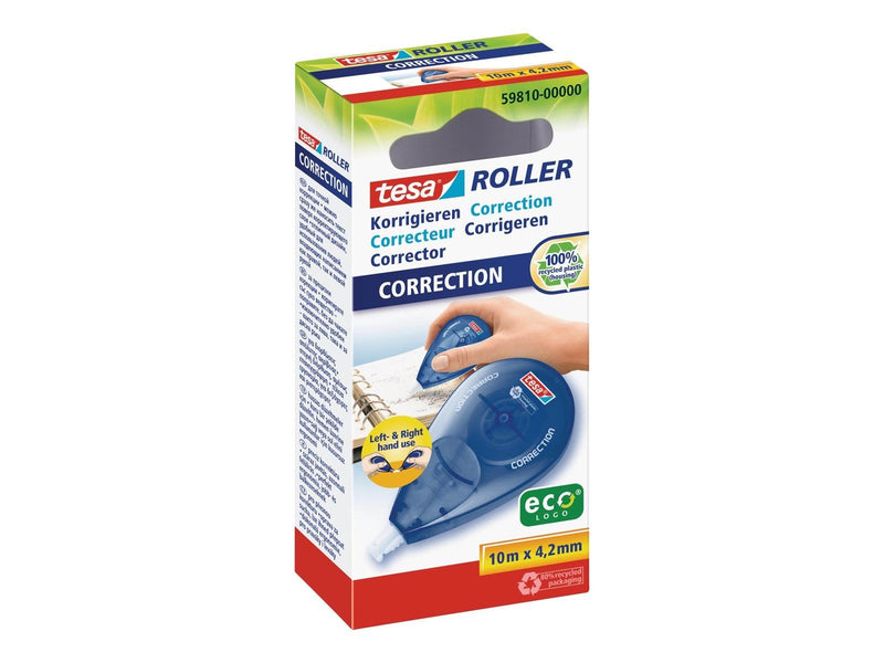 tesa Correction Tape Roller ecoLogo 10m x 4.2mm