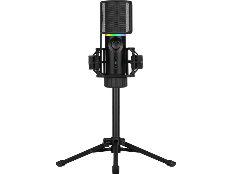 Streamplify RGB Microphone - w/ Tripod - Black