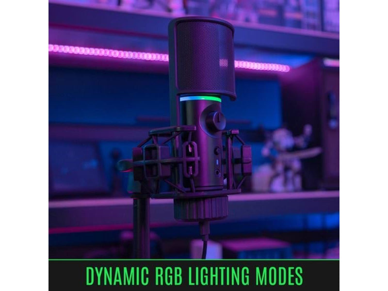 Streamplify RGB Microphone - w/ Tripod - Black