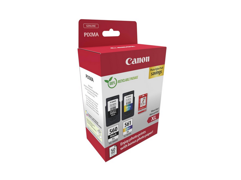 Canon PG-560XL/CL-561XL / 3712C008 High Value Pack