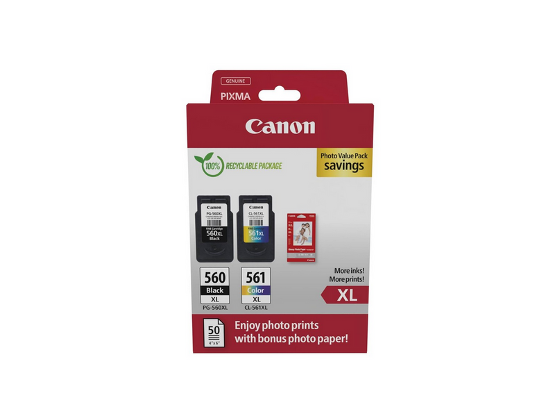 Canon PG-560XL/CL-561XL / 3712C008 High Value Pack