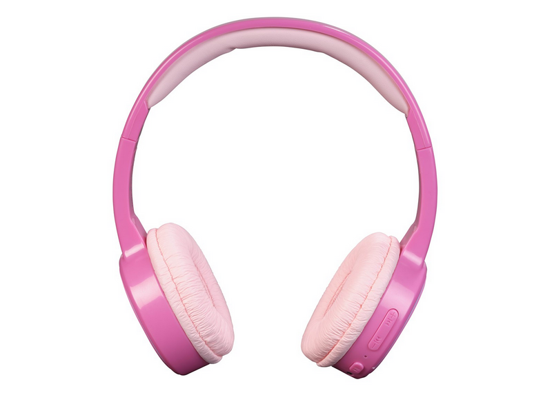 DENVER Kabelloser Kinderkopfhörer - 85dB Max - Rosa