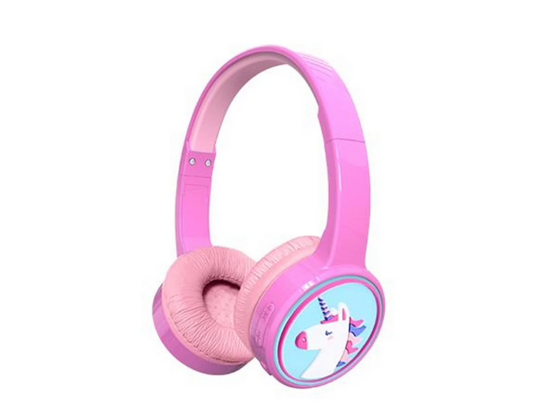 DENVER Kabelloser Kinderkopfhörer - 85dB Max - Rosa
