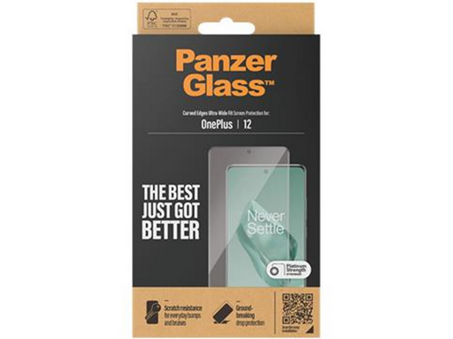 PanzerGlass Screen Protector OnePlus 12 | Ultra-Wide Fit