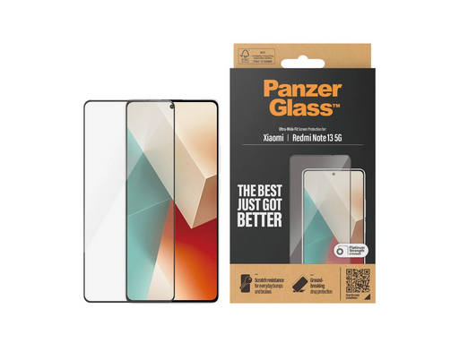PanzerGlass Screen Protector Xiaomi Redmi Note13 5G | 13 Pro 4G | Ultra-Wide Fit