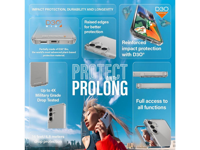 PanzerGlass 3-in-1 Protection Pack Samsung Galaxy S24 | Ultra-Wide Fit w. EasyAligner