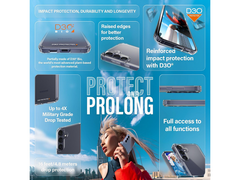 PanzerGlass 3-in-1 Protection Pack Samsung Galaxy S24 Plus | Ultra-Wide Fit w. EasyAligner