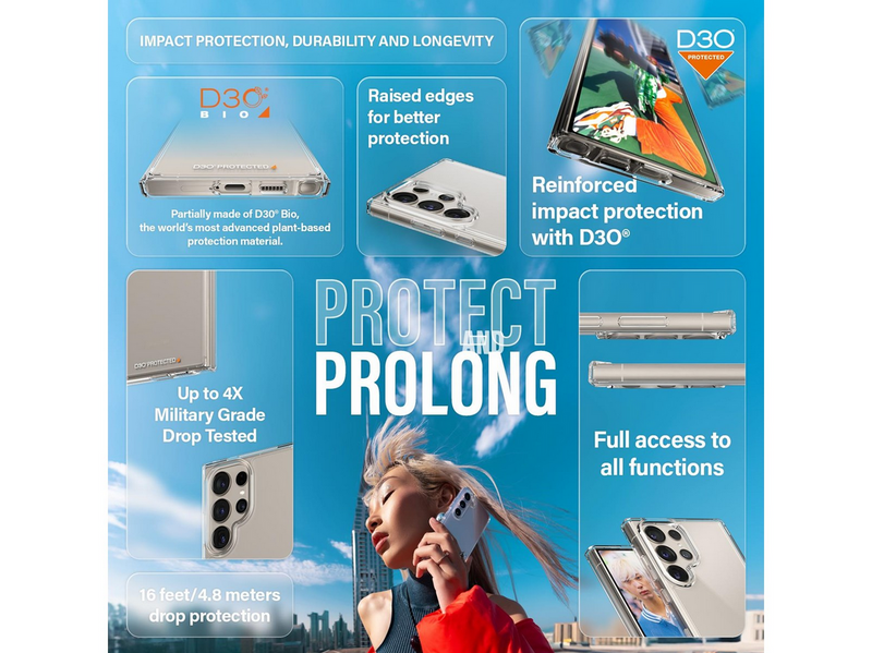 PanzerGlass 3-in-1 Protection Pack Samsung Galaxy S24 Ultra | Ultra-Wide Fit w. EasyAligner