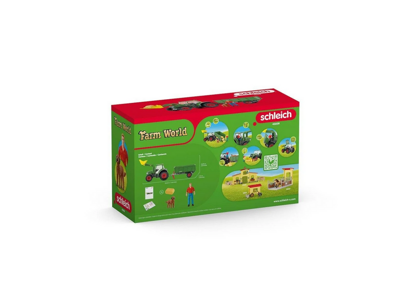 Schleich Tractor with Trailer