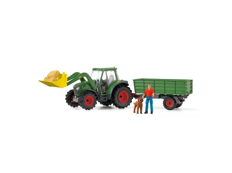 Schleich Tractor with Trailer
