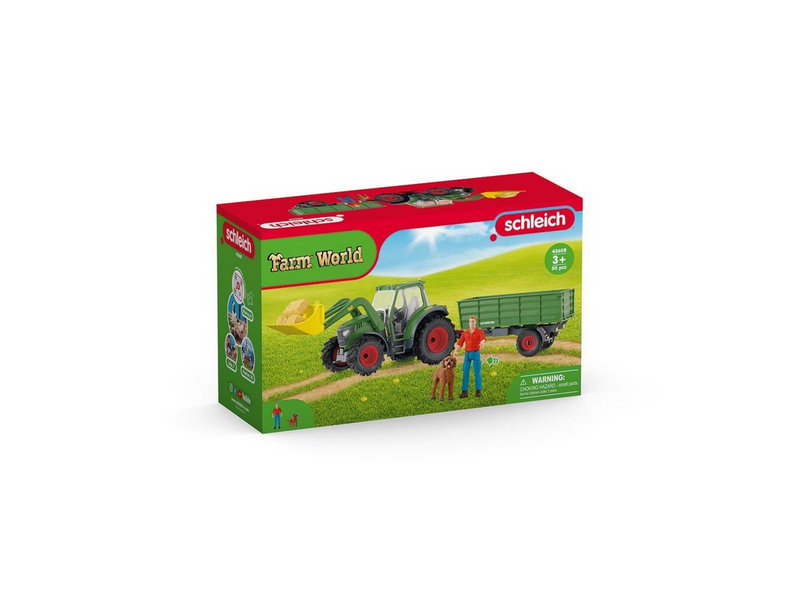 Schleich Tractor with Trailer