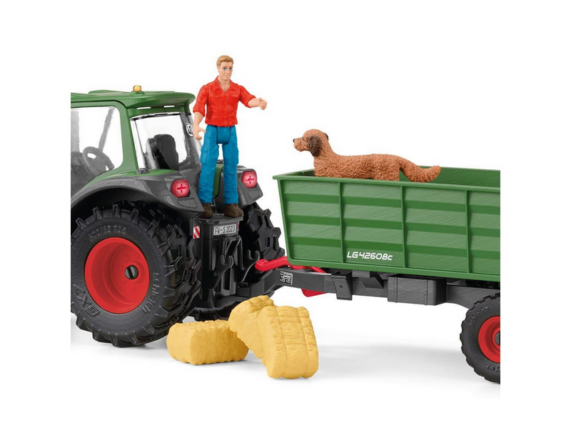 Schleich Tractor with Trailer