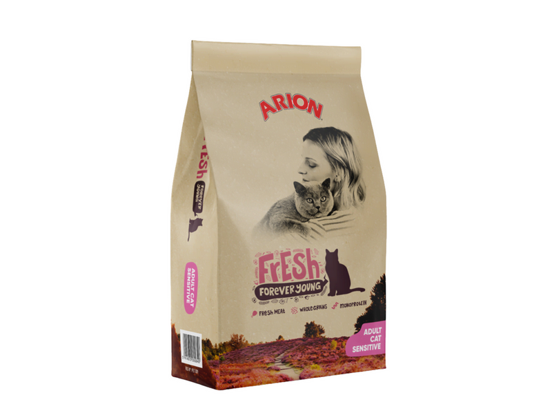 ARION Fresh Adult Cat Sensitive Dry Cat Food 12kg