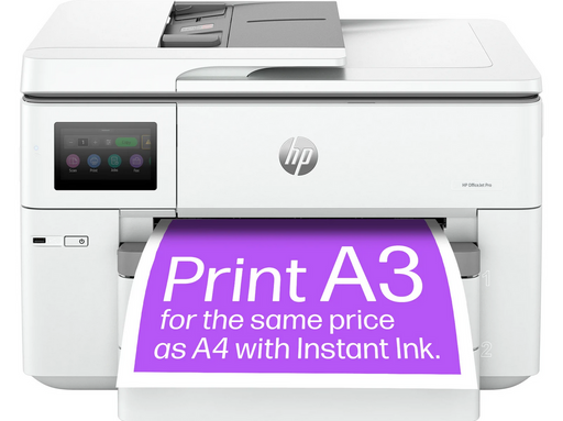 HP Officejet Pro 9730e Wide Format A3 All in One Multifunktion - Farbe - Tinte
