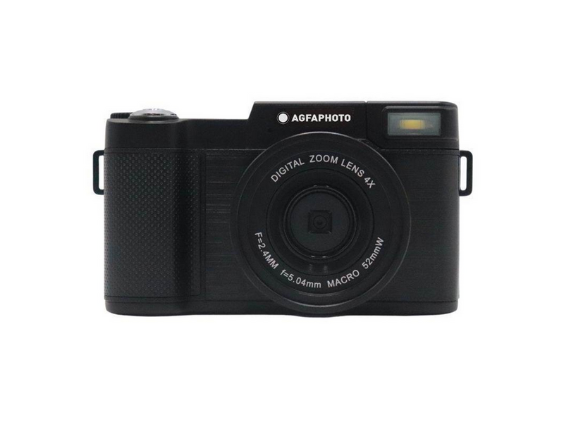 Agfa Realishot Vlogging Camera - 4K-Video - 16x Digital Zoom - Black