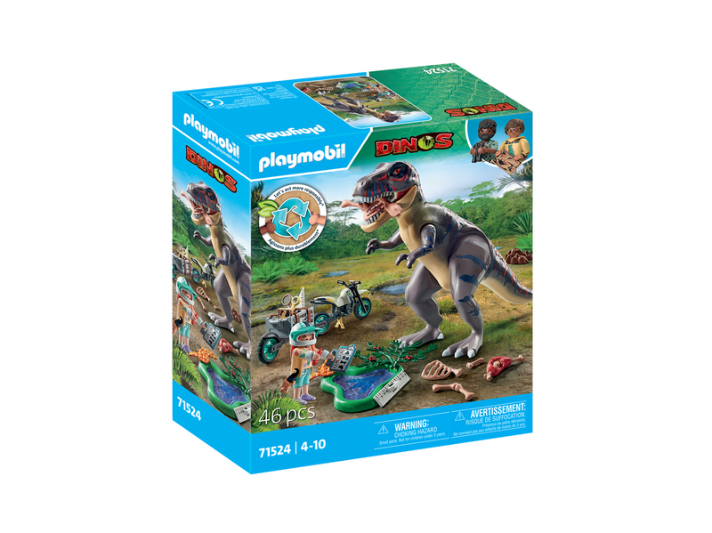 Playmobil Dinos - T-Rex Spur und Tracker