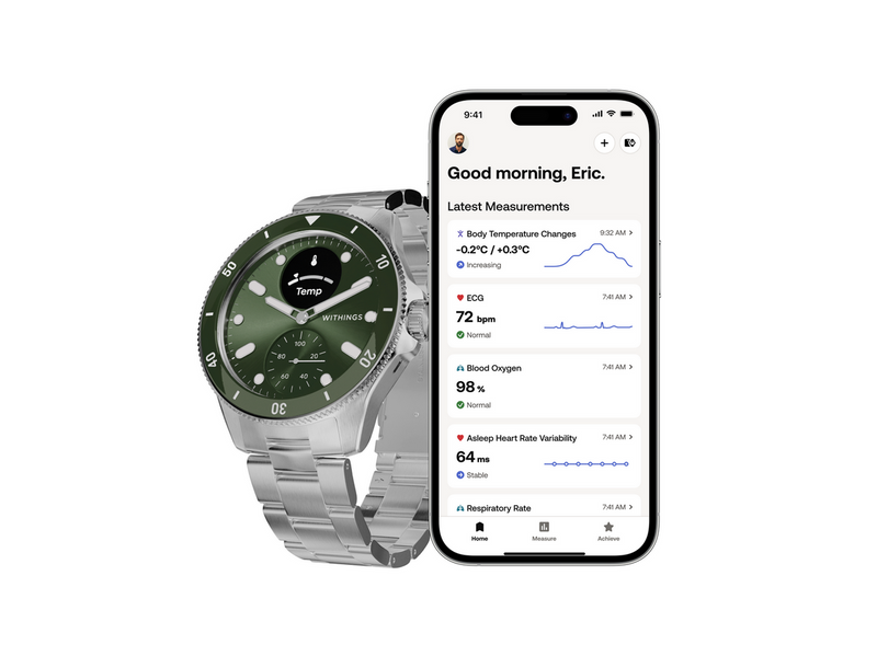 Withings Scanwatch Nova 42mm Green