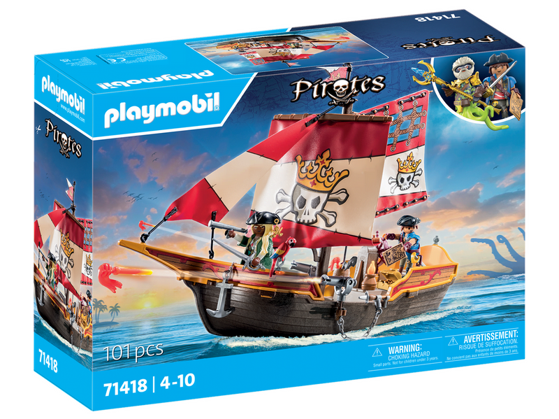 Playmobil Pirates - Piratenschiff