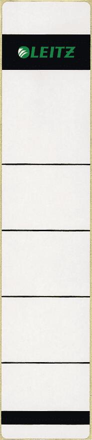 LEITZ Ordneretiketten 1643 grau 192 x 39 mm - 10 Etiketten