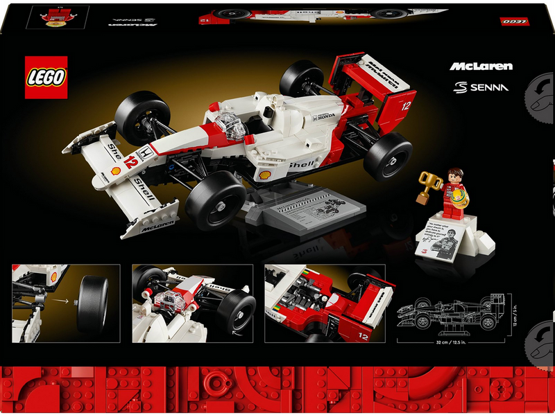 LEGO Icons 10330 McLaren MP4/4 & Ayrton Senna