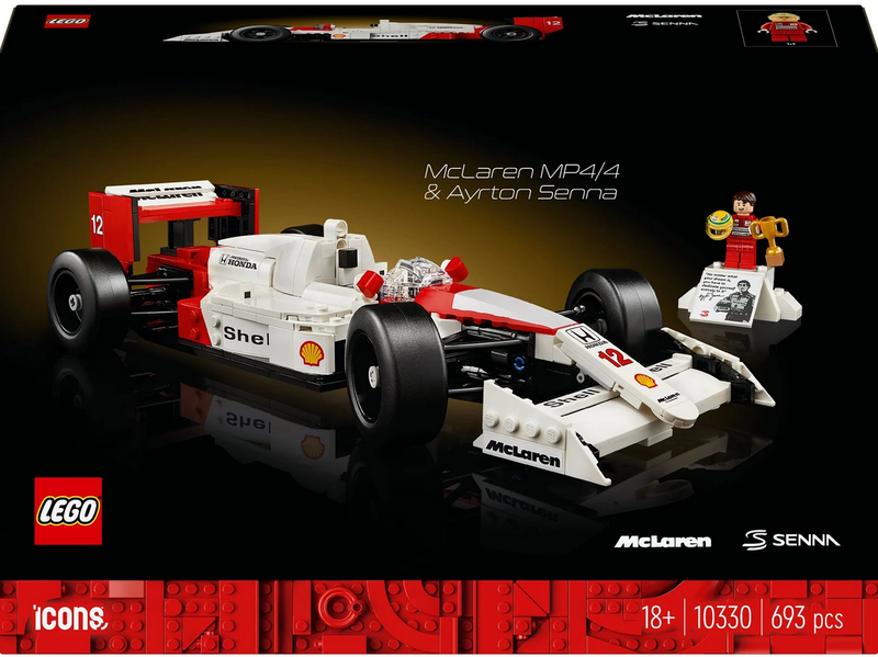 LEGO Icons 10330 McLaren MP4/4 & Ayrton Senna