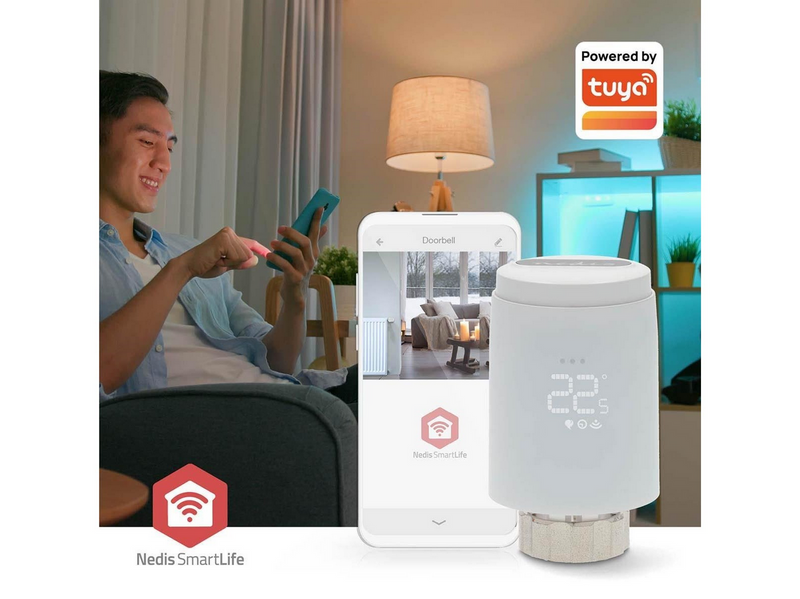 Nedis SmartLife Radiatorstyring | Zigbee 3.0 | Batteri
