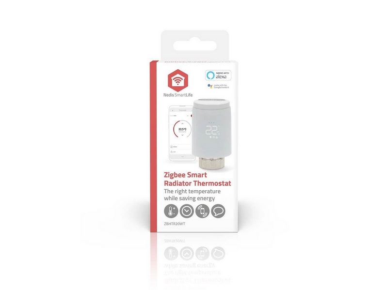Nedis SmartLife Radiatorstyring | Zigbee 3.0 | Batteri