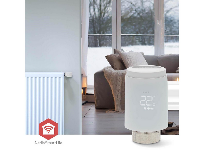 Nedis SmartLife Radiatorstyring | Zigbee 3.0 | Batteri