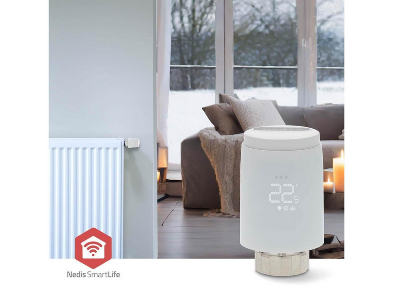 Nedis SmartLife Radiatorstyring | Zigbee 3.0 | Batteri