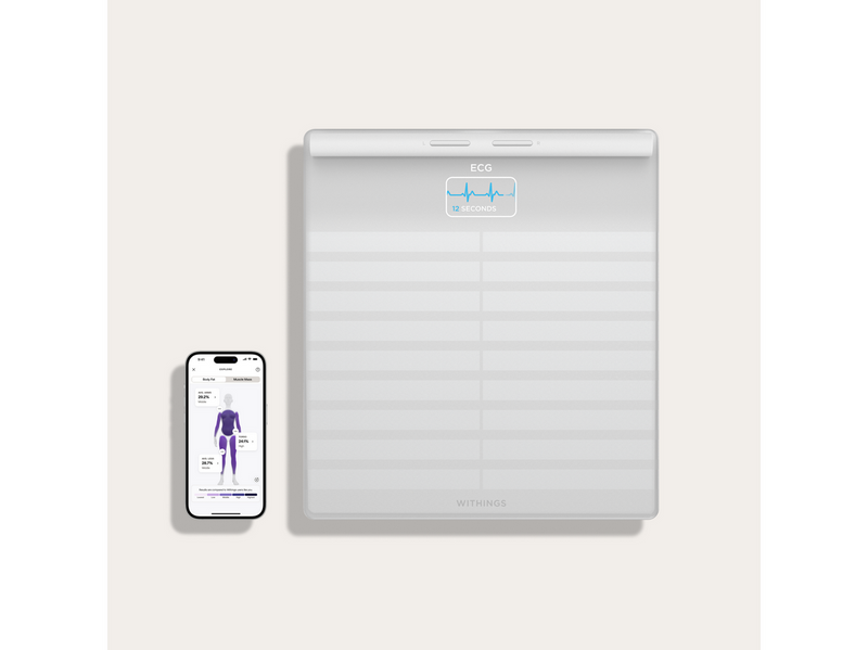 Withings Analysewaage Body Scan - White
