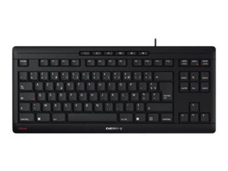 Cherry STREAM KEYBOARD TKL - Tastaturen - Englisch - Schwarz