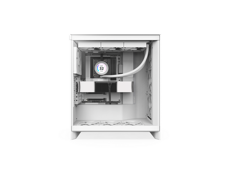 NZXT H7 Flow (2024) - All White - Gehäuse - Miditower - Weiß