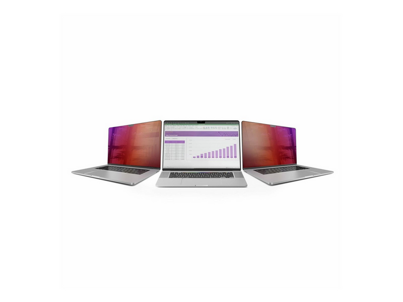StarTech.com 14-inch MacBook Pro 21/23 Privacy Screen Gold Filter w/Enhanced Privacy Computer Security Shield Double-Sided Screen Protector +/- 30 Deg. - notebook privacy filter (horizontal)