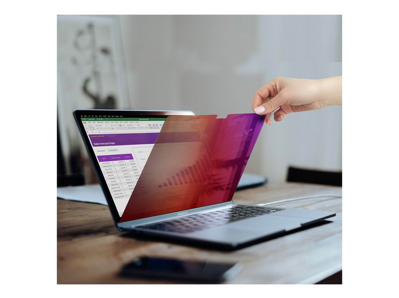 StarTech.com 14-inch MacBook Pro 21/23 Privacy Screen Gold Filter w/Enhanced Privacy Computer Security Shield Double-Sided Screen Protector +/- 30 Deg. - notebook privacy filter (horizontal)
