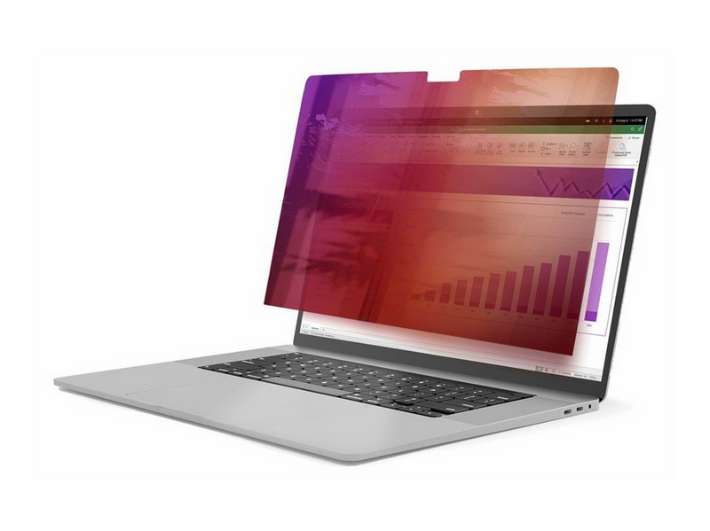 StarTech.com 14-inch MacBook Pro 21/23 Privacy Screen Gold Filter w/Enhanced Privacy Computer Security Shield Double-Sided Screen Protector +/- 30 Deg. - notebook privacy filter (horizontal)