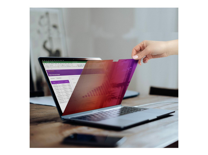 StarTech.com 14-inch MacBook Pro 21/23 Privacy Screen Gold Filter w/Enhanced Privacy Computer Security Shield Double-Sided Screen Protector +/- 30 Deg. - notebook privacy filter (horizontal)