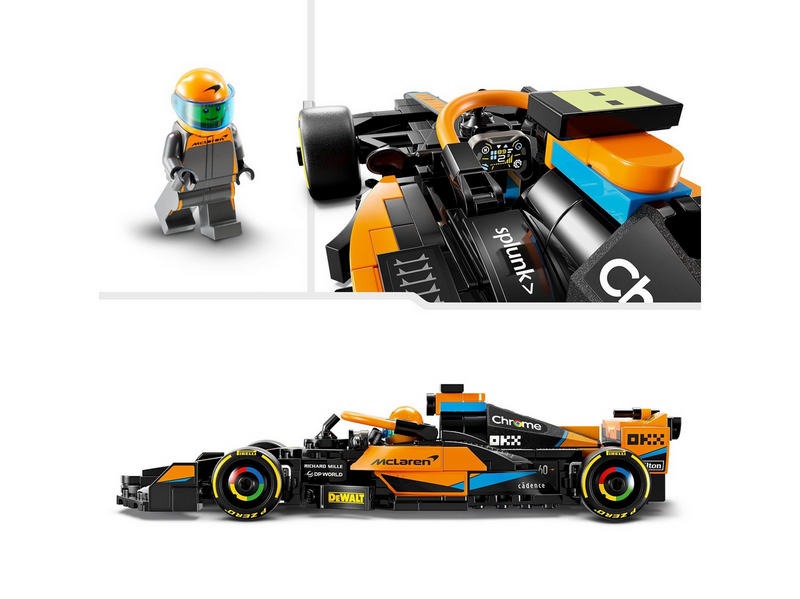 LEGO Speed Champions 76919 McLaren Formel-1 Rennwagen 2023