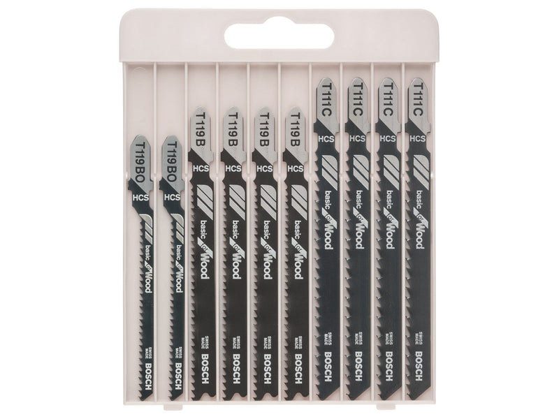 Bosch Basic for Wood jig saw blade set