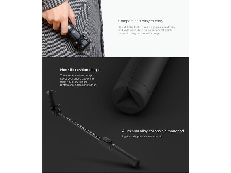 Xiaomi Mi Selfie Stick Tripod Black