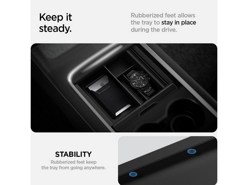 Spigen Tesla Center Console Organizer - black - Model Y/3