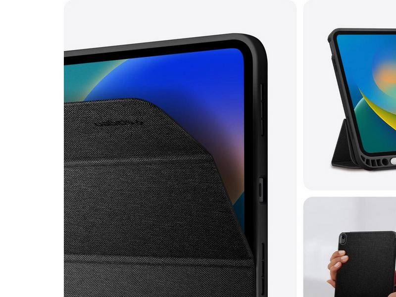 Spigen Urban Fit - black - iPad 10.9" 2022/11" 2025