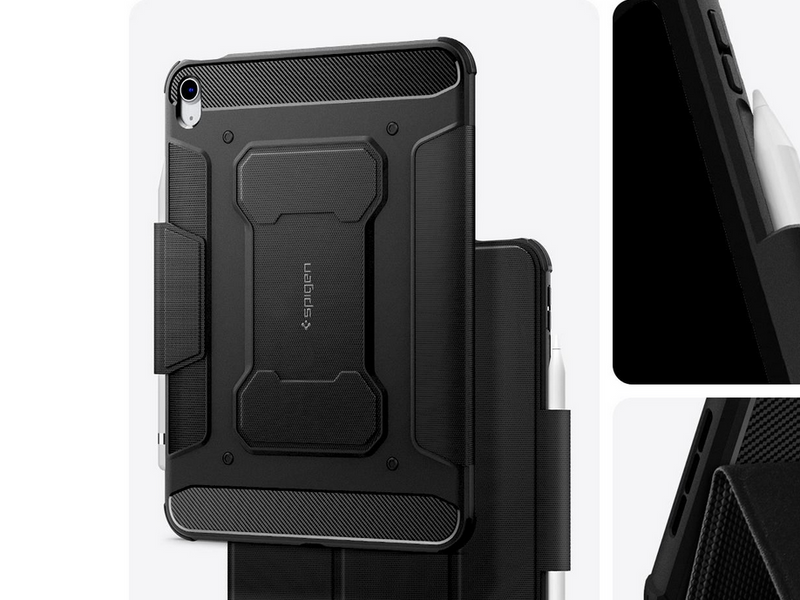 Spigen Rugged Armor Pro - black - iPad 10.9" 2022/11" 2025